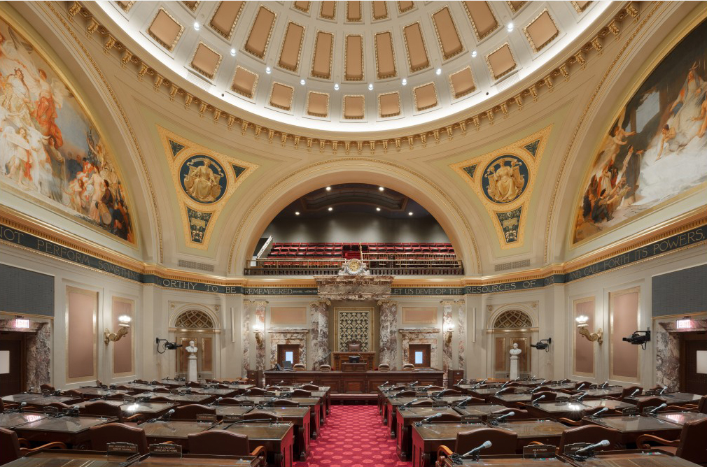 LED Downlighting for the Minnesota State Capitol Building